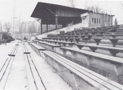 Südtribüne Frühjahr 1982